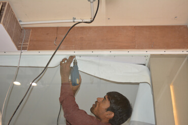 Clipso Ceiling Installation