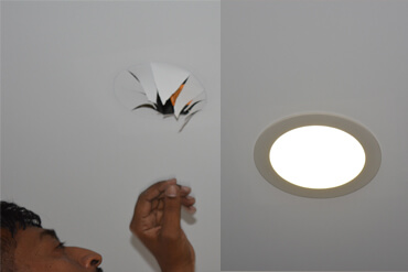 Clipso Ceiling Installation