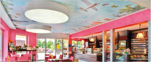 Stretch Ceilings and Wall Coverings - Nakshatra Clipso